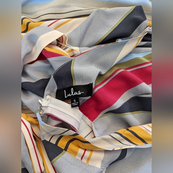 Lulu's Esplanade Halter Maxi Dress - BEAUTIFUL - Picture 8 of 8